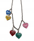 HUMAN MADEヒューマンメイド）の古着「FIVE HEART NECKLACE」