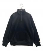 CarHarttカーハート）の古着「Chase Neck Zip Sweat」｜ブラック