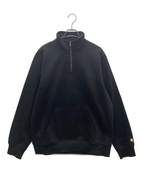 CarHartt（カーハート）CarHartt (カーハート) Chase Neck Zip Sweat ブラック サイズ:Lの古着・服飾アイテム