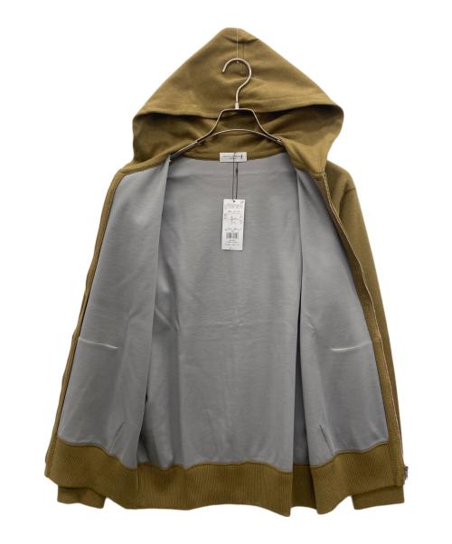 MACKINTOSH LONDON（マッキントッシュ ロンドン）MACKINTOSH LONDON (マッキントッシュ ロンドン) ウールコットンニットボンディングパーカー カーキ サイズ:L 未使用品の古着・服飾アイテム