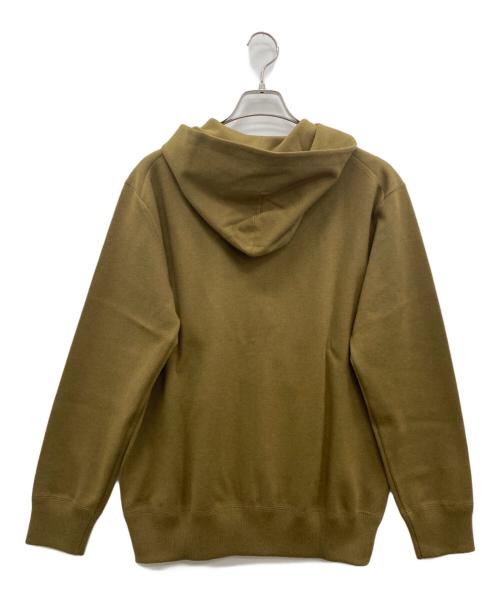 MACKINTOSH LONDON（マッキントッシュ ロンドン）MACKINTOSH LONDON (マッキントッシュ ロンドン) ウールコットンニットボンディングパーカー カーキ サイズ:L 未使用品の古着・服飾アイテム