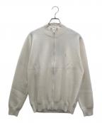 MACKINTOSH LONDONマッキントッシュ ロンドン）の古着「14ゲージダブルフェイスフルジップアップニット」｜アイボリー