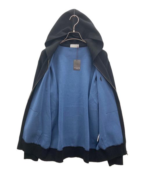 MACKINTOSH LONDON（マッキントッシュ ロンドン）MACKINTOSH LONDON (マッキントッシュ ロンドン) ダブルフェイスジップアップパーカー ブラック サイズ:L 未使用品の古着・服飾アイテム