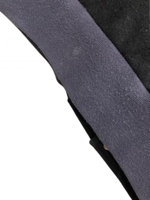 adidas（アディダス）adidas (アディダス) ウールスナップジャケット ブラック サイズ:Mの古着・服飾アイテム