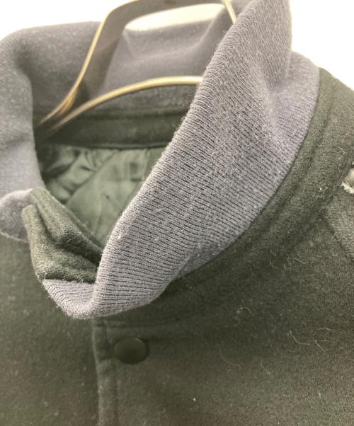 adidas（アディダス）adidas (アディダス) ウールスナップジャケット ブラック サイズ:Mの古着・服飾アイテム