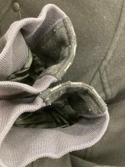 adidas（アディダス）adidas (アディダス) ウールスナップジャケット ブラック サイズ:Mの古着・服飾アイテム