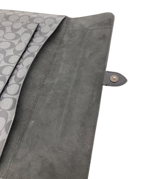 COACH（コーチ）COACH (コーチ) クラッチバッグ ブラックの古着・服飾アイテム