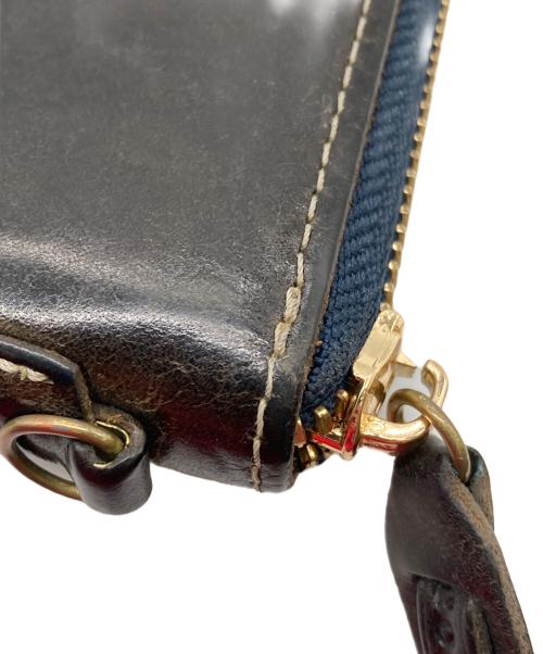 corbo（コルボ）CORBO (コルボ) ラウンドファスナー財布 ブラウンの古着・服飾アイテム