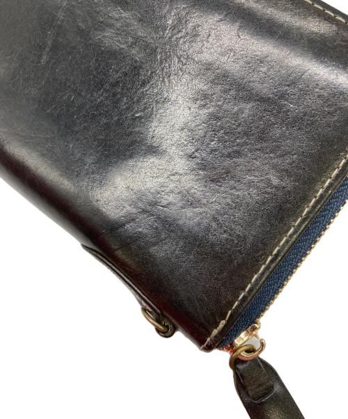 corbo（コルボ）CORBO (コルボ) ラウンドファスナー財布 ブラウンの古着・服飾アイテム