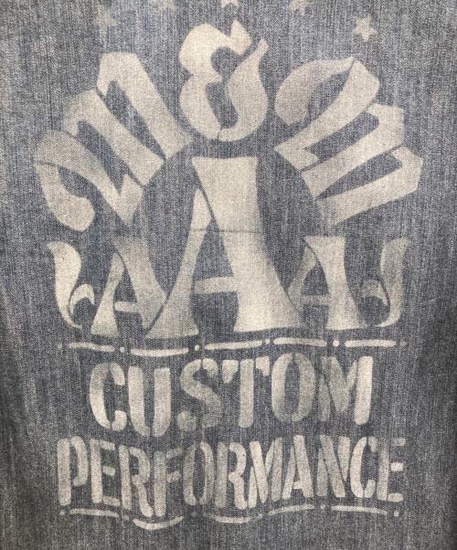 M&M（エムアンドエム）M&M (エムアンドエム) デニムシャツ ネイビー サイズ:記載なしの古着・服飾アイテム