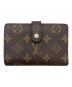 LOUIS VUITTON（ルイ ヴィトン）の古着「ポルトフォイユ・ヴィエノワ」｜ブラウン