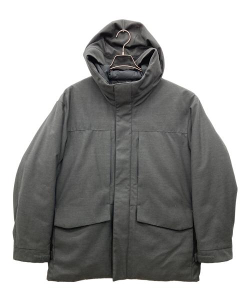 UNIQLO（ユニクロ）UNIQLO (ユニクロ) ハイブリッドダウンパーカ グレー サイズ:Lの古着・服飾アイテム
