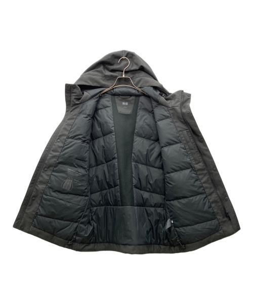 UNIQLO（ユニクロ）UNIQLO (ユニクロ) ハイブリッドダウンパーカ グレー サイズ:Lの古着・服飾アイテム
