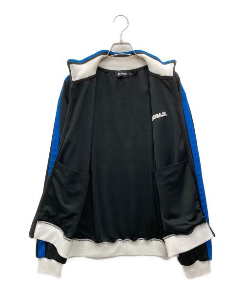 X-LARGE（エクストララージ）X-LARGE (エクストララージ) トラックジャケット ブラック×ブルー サイズ:Mの古着・服飾アイテム