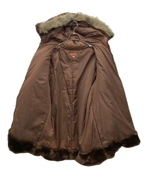 UNITED CARR（ユナイテッドカー）UNITED CARR (ユナイテッドカー) フェイクファーコート ブラウン サイズ:Ｍの古着・服飾アイテム