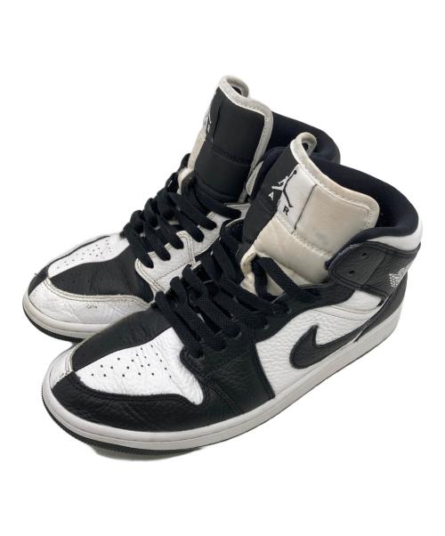 NIKE（ナイキ）NIKE (ナイキ) AIR JORDAN 1 MID SE  ブラック×ホワイト サイズ:27.0㎝の古着・服飾アイテム