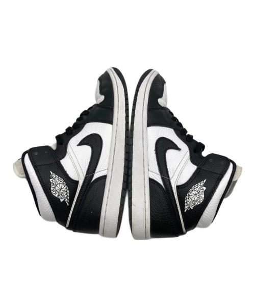 NIKE（ナイキ）NIKE (ナイキ) AIR JORDAN 1 MID SE  ブラック×ホワイト サイズ:27.0㎝の古着・服飾アイテム