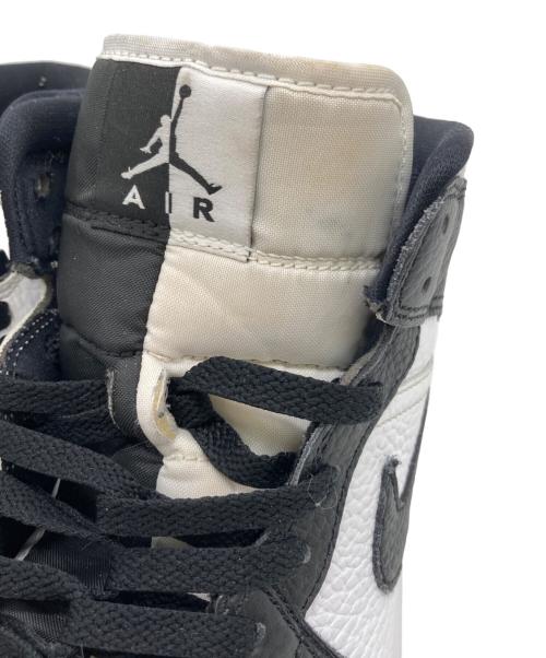 NIKE（ナイキ）NIKE (ナイキ) AIR JORDAN 1 MID SE  ブラック×ホワイト サイズ:27.0㎝の古着・服飾アイテム