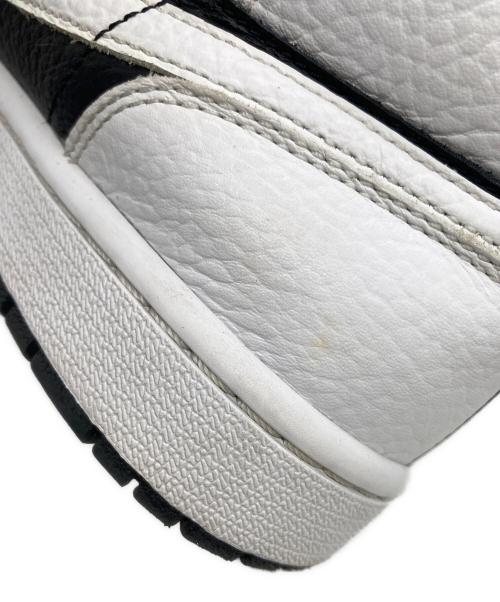 NIKE（ナイキ）NIKE (ナイキ) AIR JORDAN 1 MID SE  ブラック×ホワイト サイズ:27.0㎝の古着・服飾アイテム