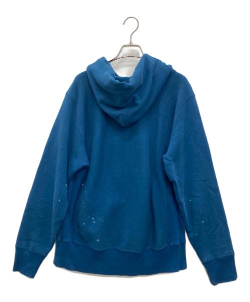 Champion（チャンピオン）Champion (チャンピオン) プルオーバーパーカー ブルー サイズ:Mの古着・服飾アイテム