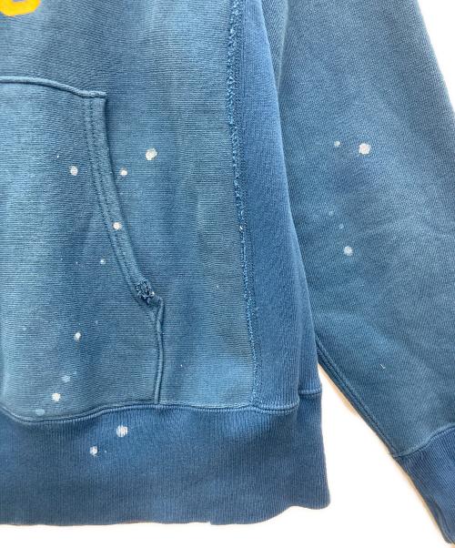 Champion（チャンピオン）Champion (チャンピオン) プルオーバーパーカー ブルー サイズ:Mの古着・服飾アイテム