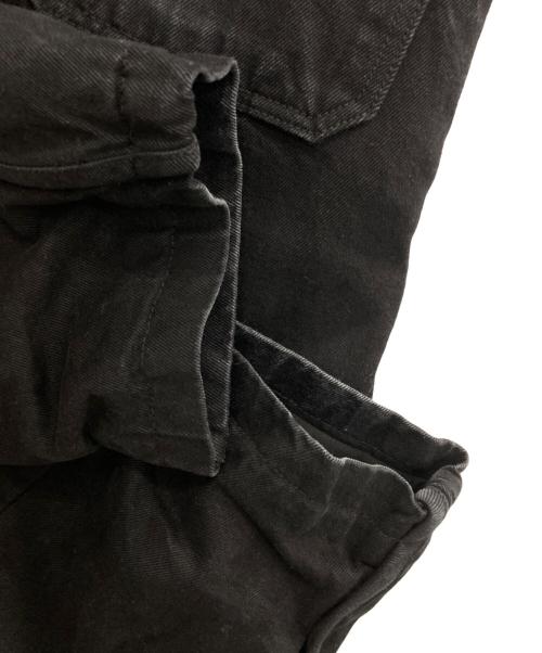 san san gear（サンサンギア）SAN SAN GEAR (サンサンギア) 25AW DENIM WAVE PANTS ブラック サイズ:76cm(1)の古着・服飾アイテム