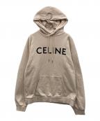 CELINEセリーヌ）の古着「ルーズ フーディー / コットンフリース」｜ベージュ