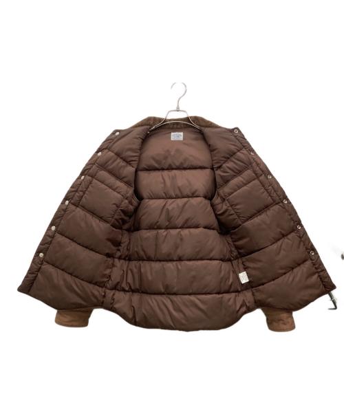 STANDARD CALIFORNIA（スタンダードカリフォルニア）STANDARD CALIFORNIA (スタンダードカリフォルニア) 中綿ジャケット ブラウン サイズ:Sの古着・服飾アイテム