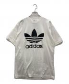 adidasアディダス）の古着「半袖Tシャツ」｜ホワイト