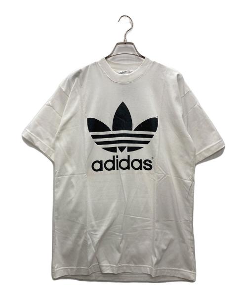 adidas（アディダス）adidas (アディダス) 半袖Tシャツ ホワイト サイズ:L 未使用品の古着・服飾アイテム