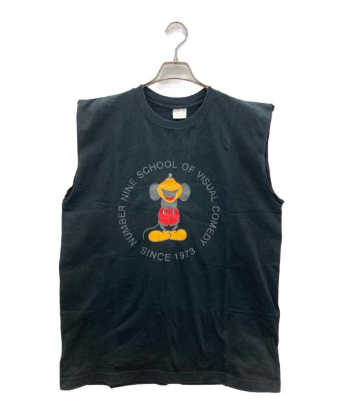 NUMBER (N)INE（ナンバーナイン）NUMBER (N)INE (ナンバーナイン) ノースリーブTシャツ ブラック サイズ:不明の古着・服飾アイテム