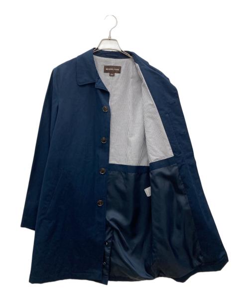 MICHAEL KORS（マイケル・コース）MICHAEL KORS (マイケル・コース) リネン・コットン カーコート ネイビー サイズ:Sの古着・服飾アイテム