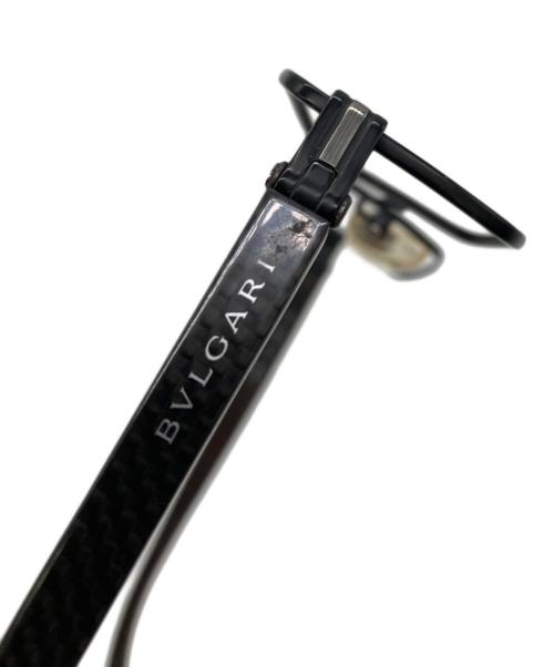 BVLGARI（ブルガリ）BVLGARI (ブルガリ) 眼鏡フレーム ブラックの古着・服飾アイテム