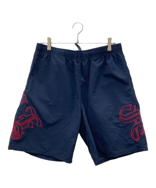 SUPREME（シュプリーム）Supreme (シュプリーム) ハーフパンツ ネイビー サイズ:Mの古着・服飾アイテム