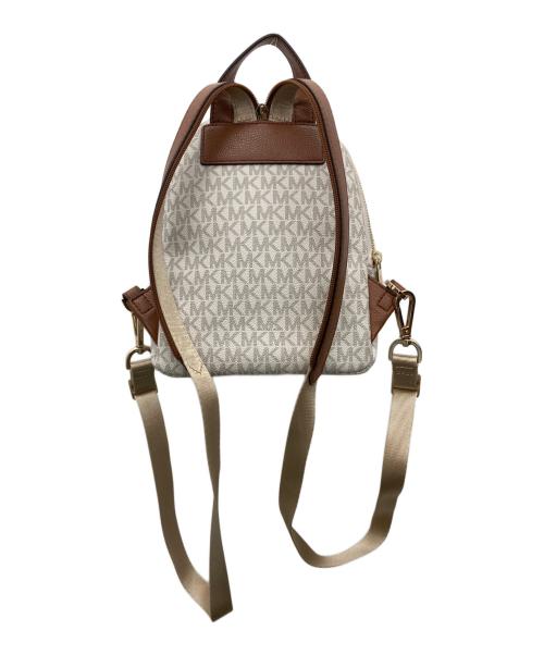 MICHAEL KORS（マイケル・コース）MICHAEL KORS (マイケル・コース) ERIN SM CONV BACKPACK ベージュの古着・服飾アイテム