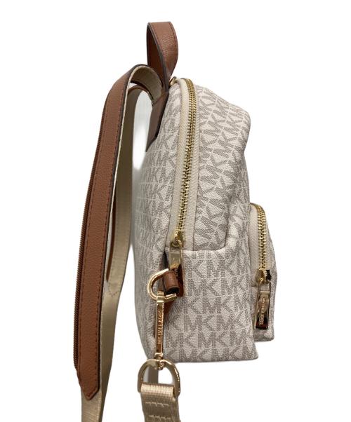 MICHAEL KORS（マイケル・コース）MICHAEL KORS (マイケル・コース) ERIN SM CONV BACKPACK ベージュの古着・服飾アイテム