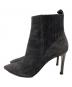 Gianvito Rossi (ジャンヴィト ロッシ) Rikki Lowスエードブーティ グレー サイズ:36 1/2：9000円