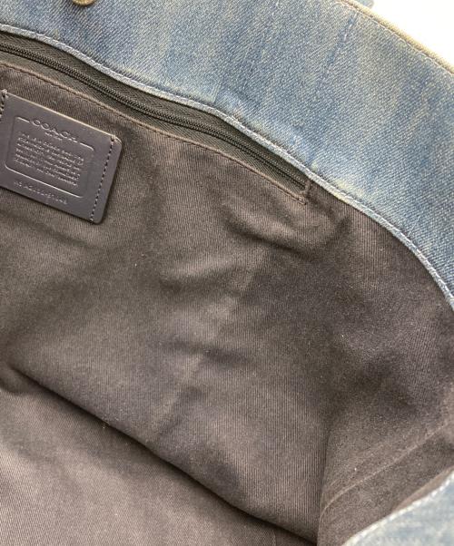 COACH（コーチ）COACH (コーチ) トートバッグ ネイビーの古着・服飾アイテム