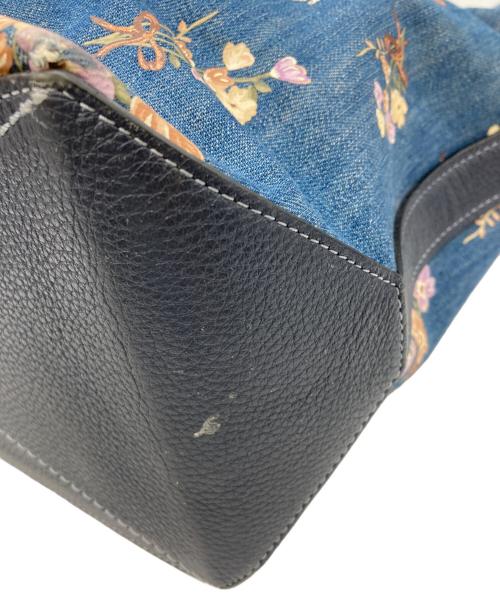 COACH（コーチ）COACH (コーチ) トートバッグ ネイビーの古着・服飾アイテム