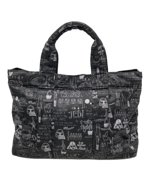 PORTER（ポーター）PORTER (ポーター) STAR WARS (スターウォーズ) トートバッグ ブラックの古着・服飾アイテム