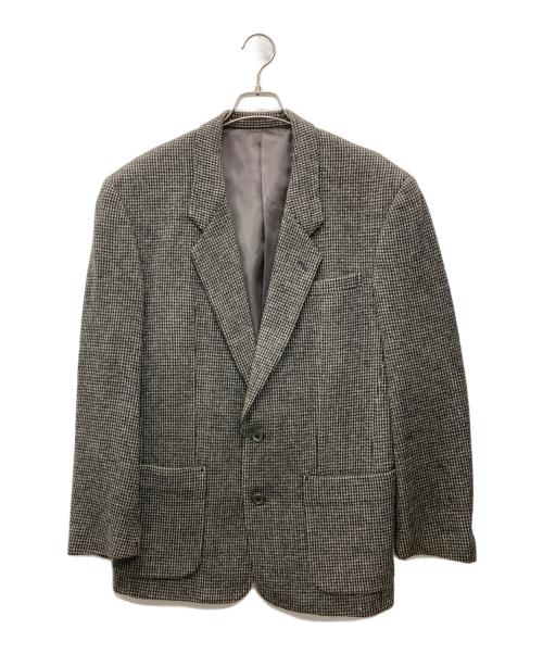 KENZO（ケンゾー）KENZO (ケンゾー) テーラードジャケット ブラック×グレー サイズ:1の古着・服飾アイテム