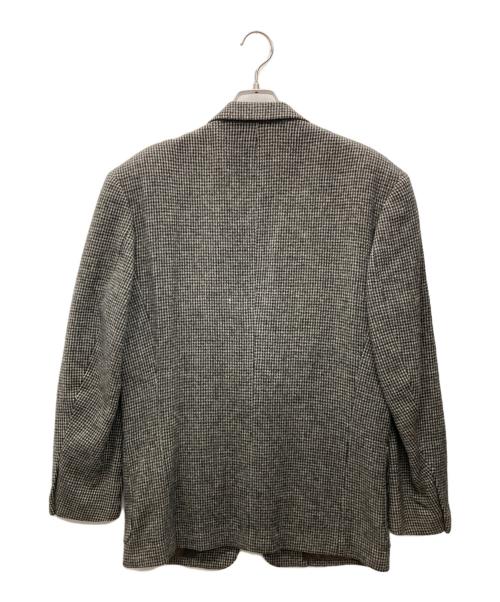KENZO（ケンゾー）KENZO (ケンゾー) テーラードジャケット ブラック×グレー サイズ:1の古着・服飾アイテム
