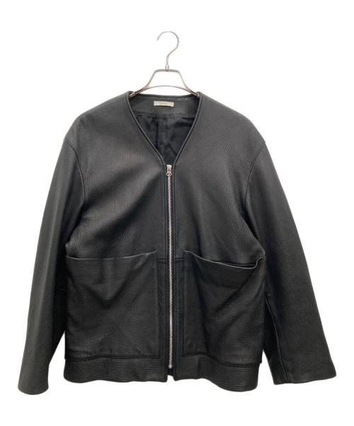 LIDnM（リドム）LIDnM (リドム) ラムレザージャケット ブラック サイズ:Mの古着・服飾アイテム