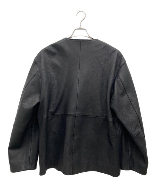 LIDnM（リドム）LIDnM (リドム) ラムレザージャケット ブラック サイズ:Mの古着・服飾アイテム