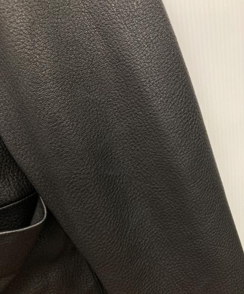 LIDnM（リドム）LIDnM (リドム) ラムレザージャケット ブラック サイズ:Mの古着・服飾アイテム