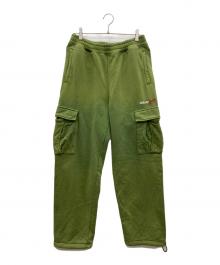 stussy（ステューシー）の古着「Sport Cargo Fleece Pant」｜グリーン
