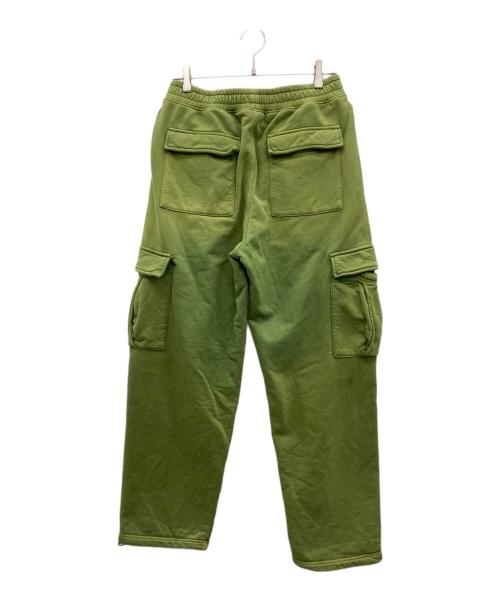 stussy（ステューシー）stussy (ステューシー) Sport Cargo Fleece Pant グリーン サイズ:Sの古着・服飾アイテム
