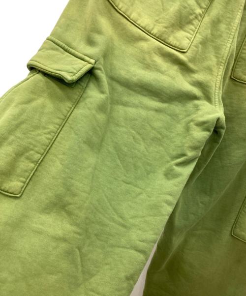 stussy（ステューシー）stussy (ステューシー) Sport Cargo Fleece Pant グリーン サイズ:Sの古着・服飾アイテム