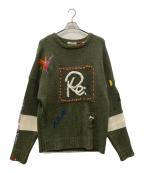 Re:roomリルーム）の古着「セーター」｜オリーブ
