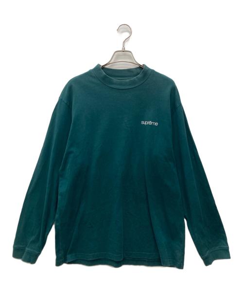 SUPREME（シュプリーム）SUPREME (シュプリーム) 長袖カットソー グリーン サイズ:Sの古着・服飾アイテム